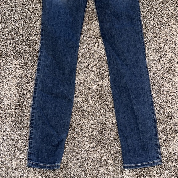 Hollister Brand High Rise Crop Super Skinny Jeans Size 1R Great Condition - Picture 7 of 9
